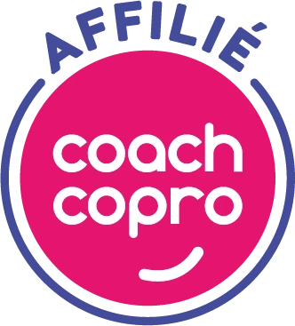 Logo de Coach Pro Affilié | Logo illustrant l'affiliation de NDL Architecture avec le service Coach copro par France Rénov